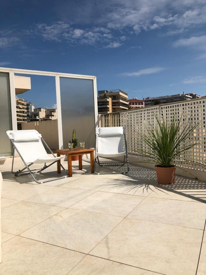 Esterel Terrasses, Roof Top, Plage, Parking Payant Cannes Luaran gambar